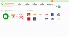 Desktop Screenshot of discounto.de